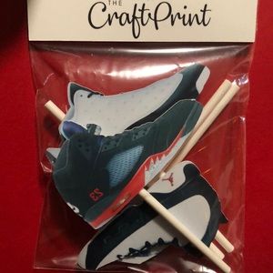 Jordan cupcake / cake toppers